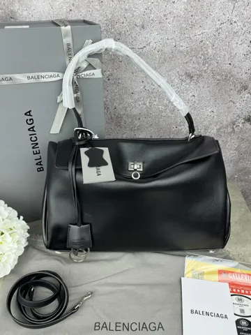 Balenciaga Rodeo Black Silver