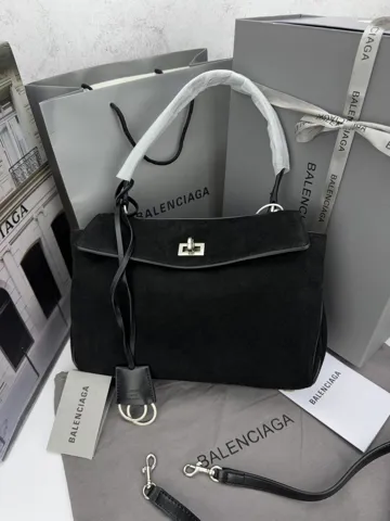 Balenciaga Rodeo Black Silver