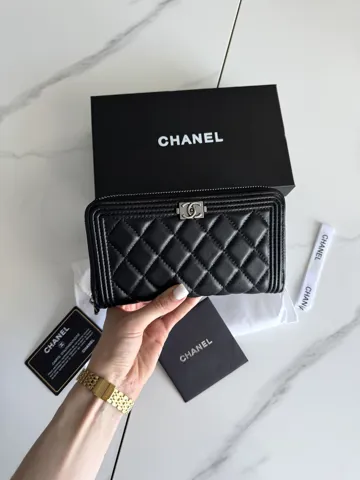 Chanel Black Silver