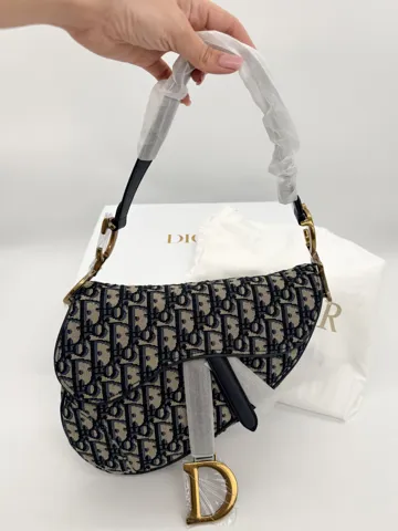 Dior Saddle Bag Dior Oblique Jacquard
