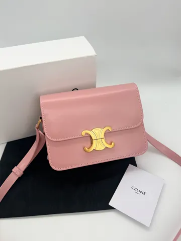 Celine Classique Triomphe Bag in Pink