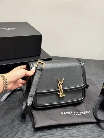 Saint Laurent Solferino Black/Gold