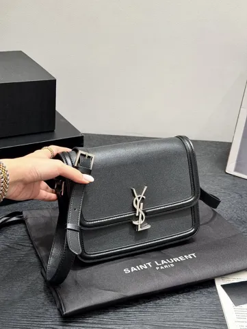 Saint Laurent Solferino Black/Silver