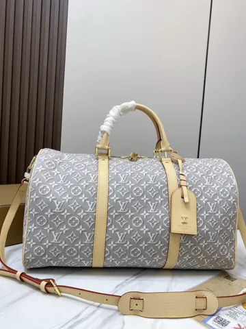 Louis Vuitton Keepall 45 Monogram Blue
