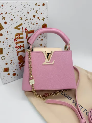 Louis Vuitton Capucines Mini Pink