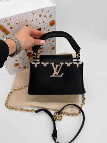 Louis Vuitton Capucines Mini Black Diamond