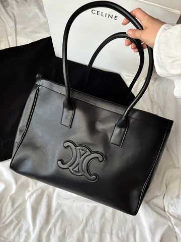 Celine Triomphe Tote Bag Leather