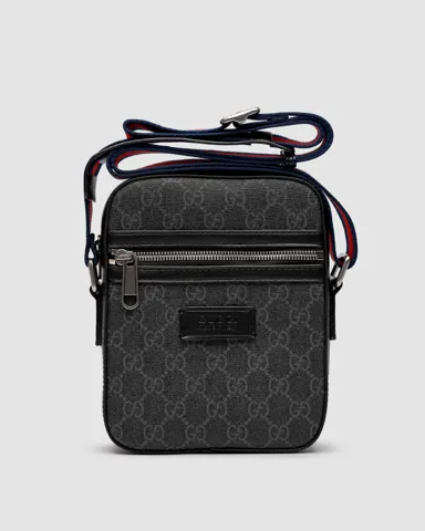 Gucci Small 'Ophidia' Shoulder Bag Grey