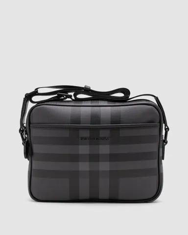 Burberry Muswell Shoulder Crossbody Bag Dark Grey