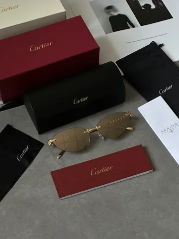 Cartier Clash Gold/Gold CT0543S 001L 58/17/140