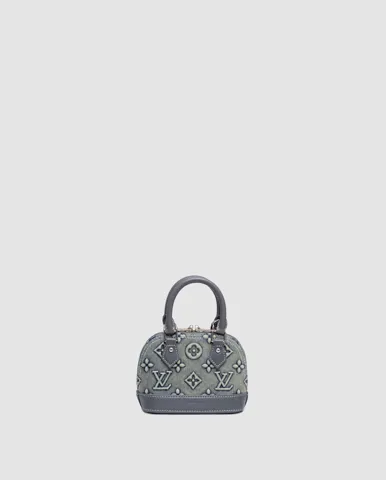 Louis Vuitton Nano Alma Bag Denim Monogram