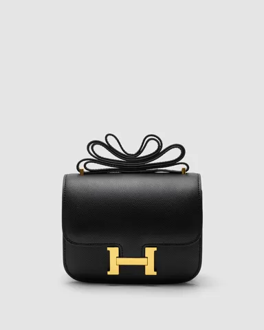 Hermes Constance 18 Epsom Calf Black
