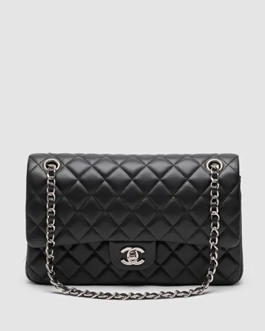 Chanel Classic 2.55 Medium Double Flap in Black
