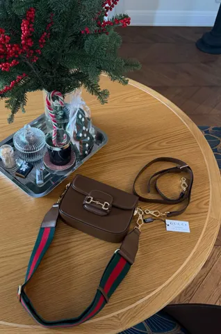 Gucci Horsebit 1955 Mini Bag Total Brown Soft [оригінальна коробка]